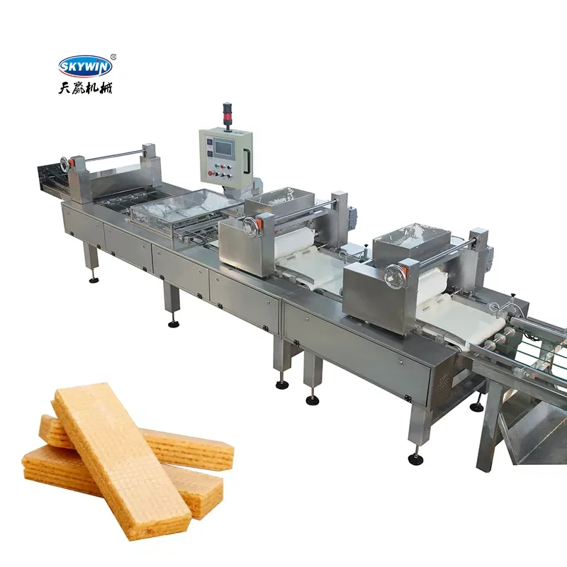 39 Mold Automatic Wafer Biscuit Production Line capacity 140 kg per hours wafer maker machine factory price