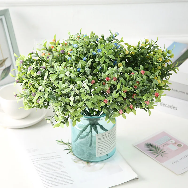 Artificial/Fresh and Silk Material wedding bouquet wholesale artificial flower