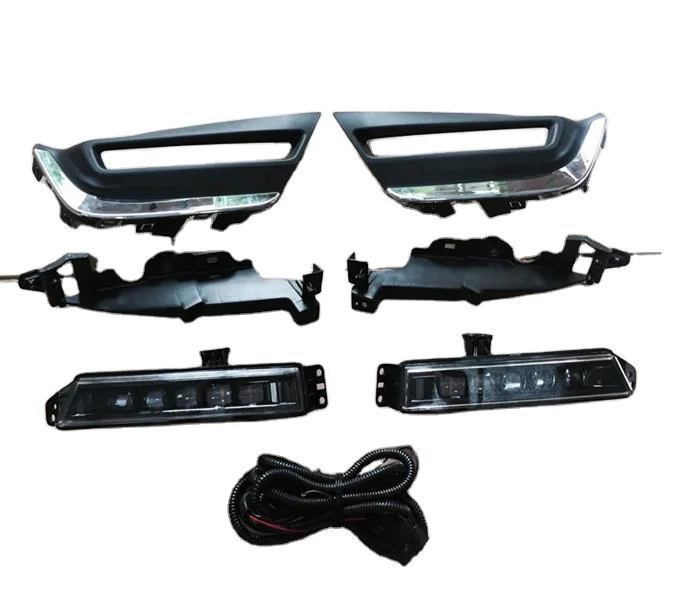 car body kit  fog lamp and fog lamp  cover  for crv 2018  33950-TLY 33900-TLY  71106-TLY-H01 71156-TLY-H01