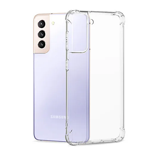 Прозрачный противоударный чехол из ТПУ для Samsung Galaxy S20 FE S21 Plus A42 A12 5G Note 20 10, мягкая задняя крышка