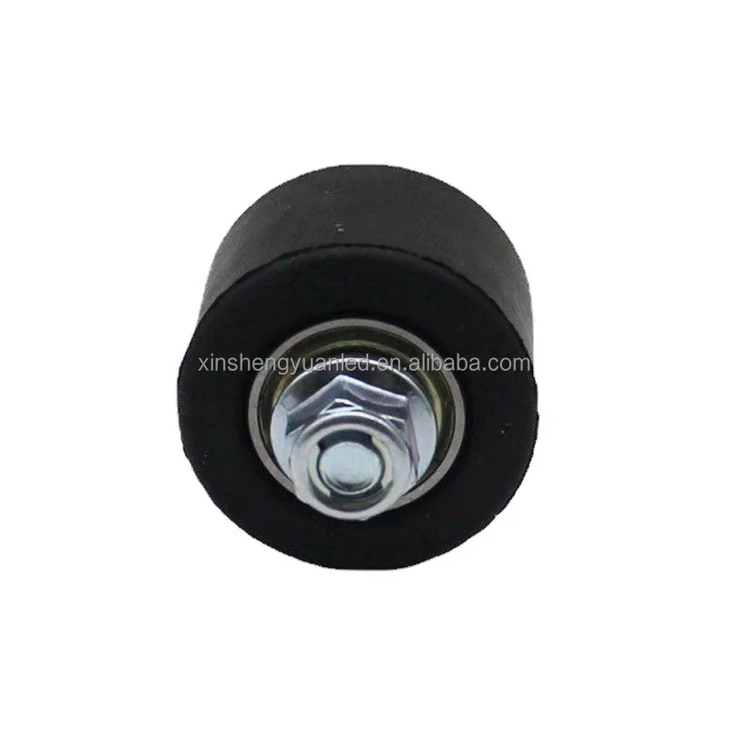 8mm Black Motorcycle Chain Roller Slider Tensioner Wheel Guide Plastic Metal Motorcycle Chain Guide for YFZ 350