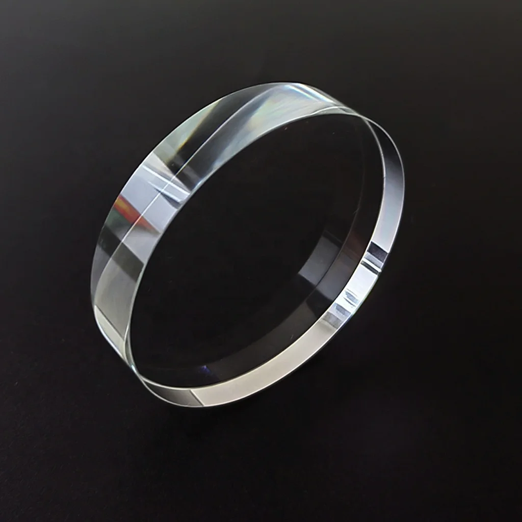 Round Plate High Tempered China Pressed Transparent Round Borosilicate Sight Glass