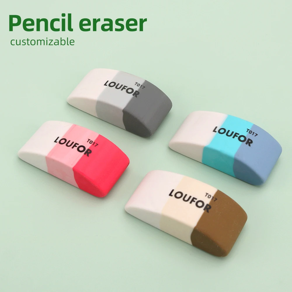 Writing Correction Colorful 2B Pencil Eraser