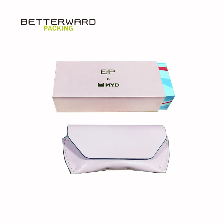 High Quality multi-colored Cardboard Paper Box Custom Glasses Case Sunglasses Packaging boxes