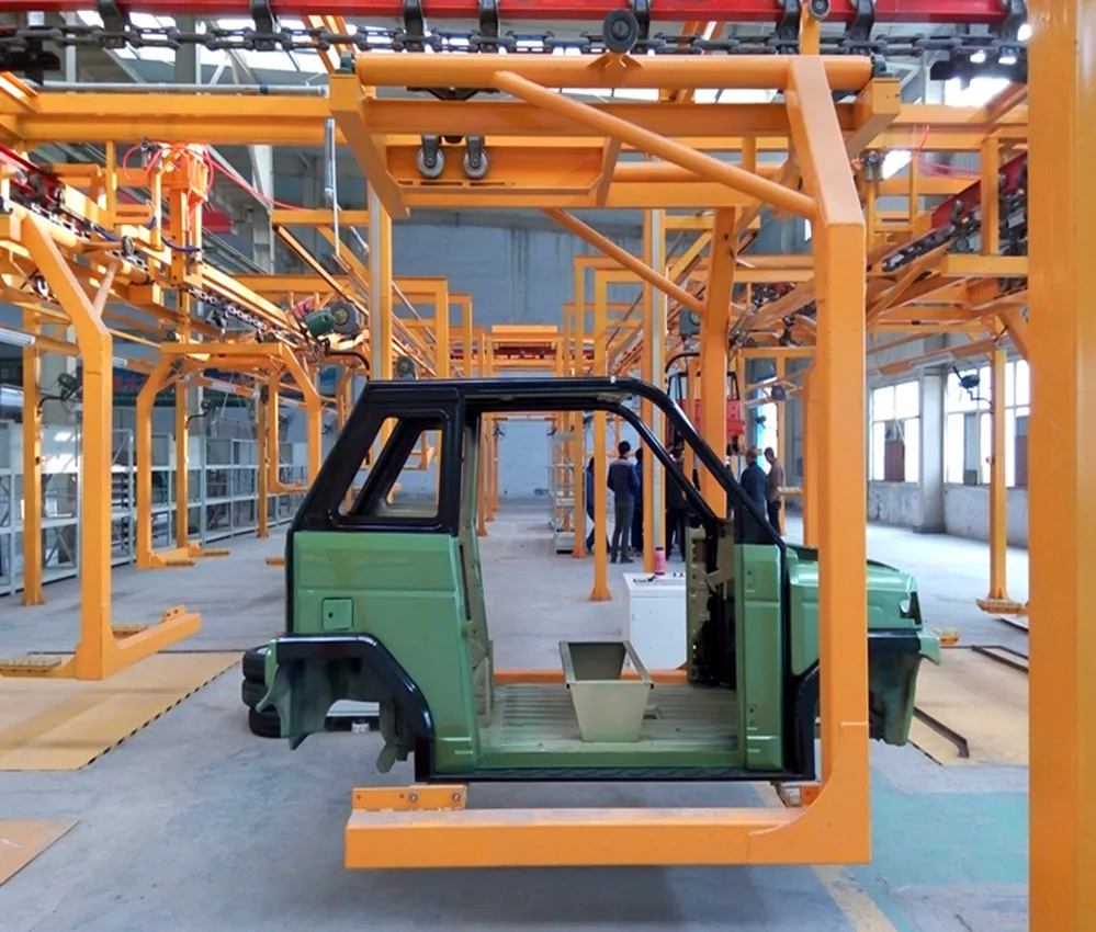 EV car assembly production line automatic conveyor line equipments manufacturer