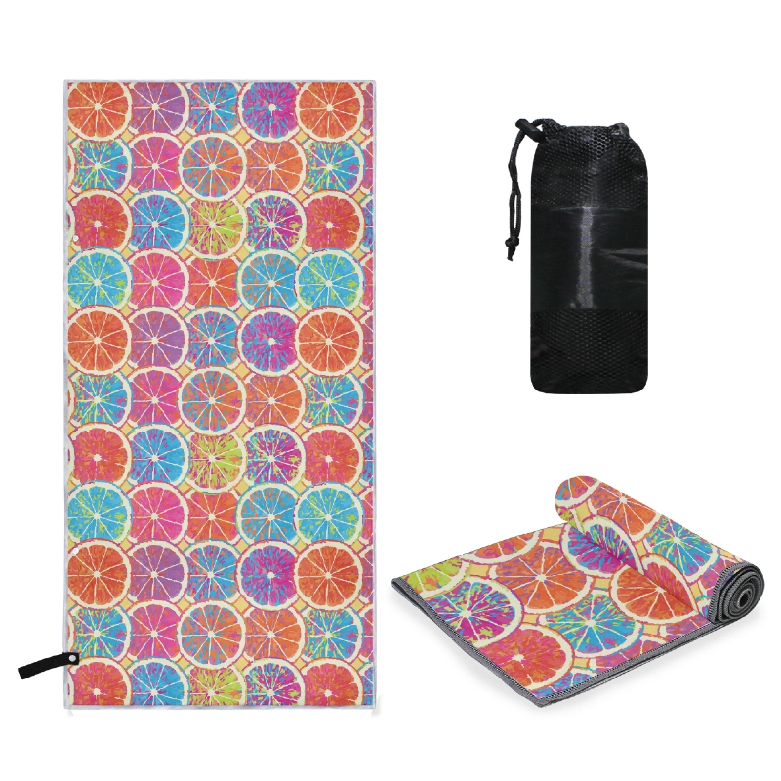 Promotion sales Soft quick dry absorbent microfiber custom printing summer beach towel large bath towel