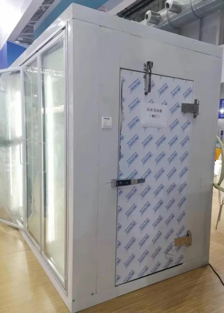 Коммерческая холодильная камера/глубокая морозильная камера/стеклянная дверь холодильная камера для супермаркета