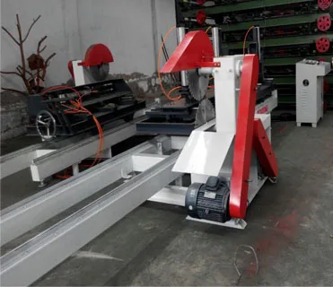 Massive Circular Blade Sawmill with Manual Log Carriage for Round Wood Cut