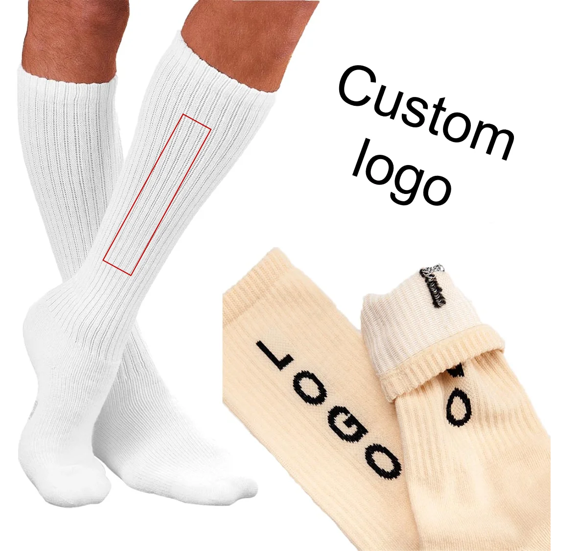 Футбольные носки на заказ, Мужские Спортивные Компрессионные дизайнерские носки с логотипом, спортивные уличные носки oem с логотипом