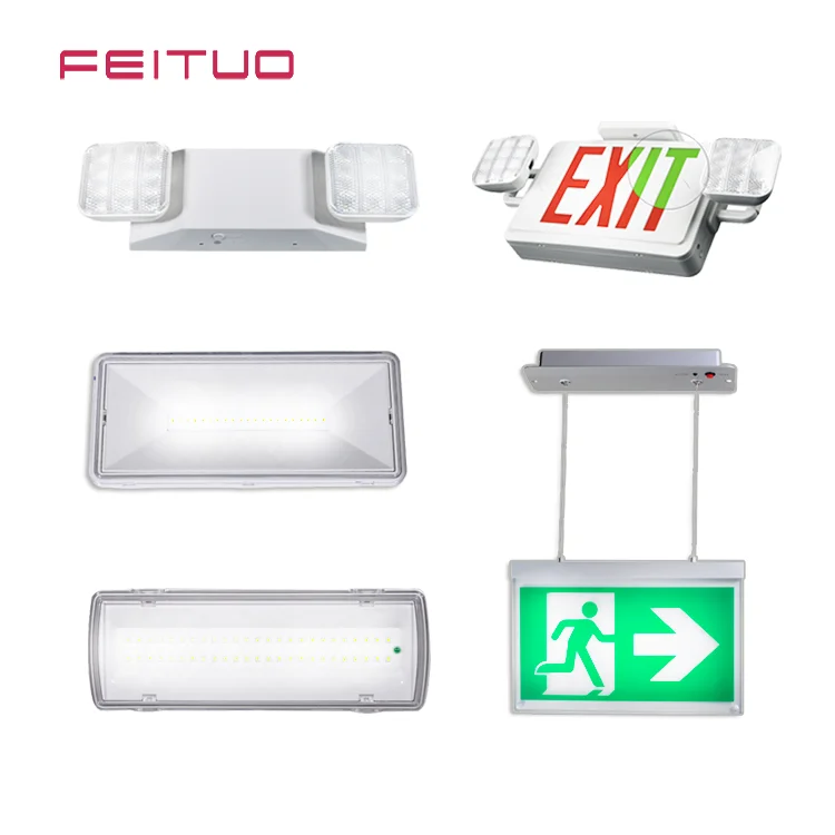 Made by FEITUO IP65 emergency light bulkhead wall mounted ceiling mounting led emergency light LE515-11