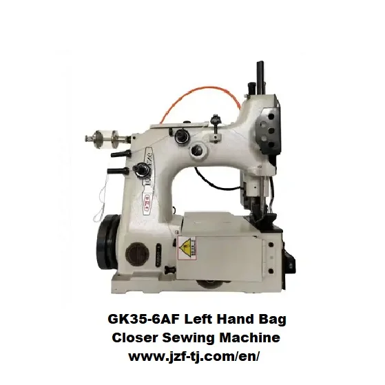 JINZHIFENG fully automatic grain and feed sealing sewing machine head vertical weaving bag sewing machine GK35-6A