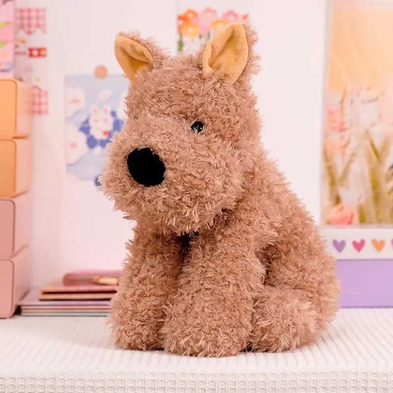 Plush Sitting Polar Bear Stuffed Animal Toys Customized Logo Tag Label Plush Sitting Polar Bear Teddy Bear