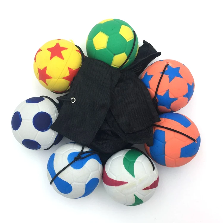 China manufacture custom logo high quality mini sport wrist band return back yoyo rubber ball