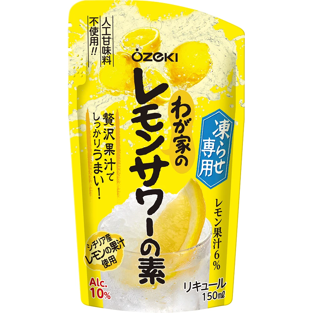 Cool frozen delicious 150ml alcoholic beverages drink sweet sake