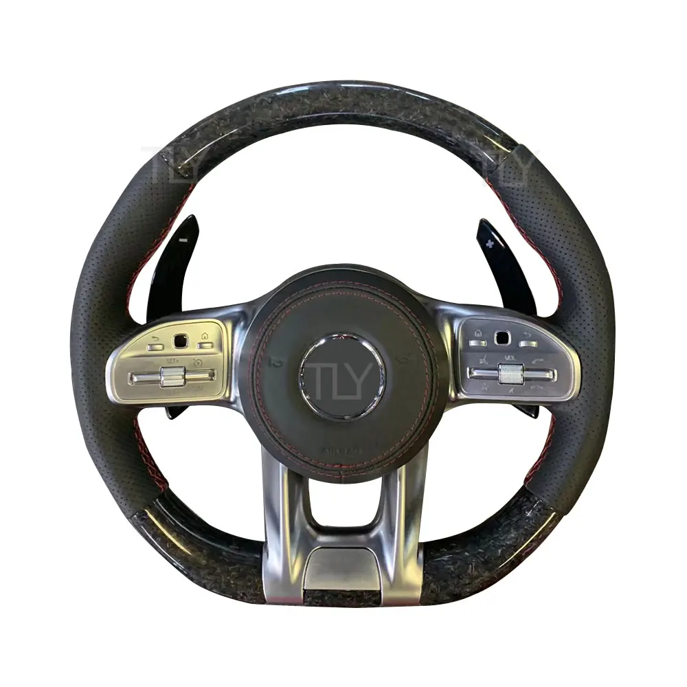 Для Mercedes Benz W212 W213 W204 W205 W211 W177 W176 W218 W463 индивидуальная Алькантара из углеродного волокна 2005-2021