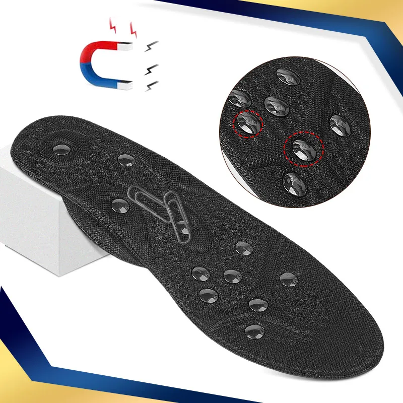 Sports & Comfort Acupressure Magnetic Therapy Insoles for Foot Massaging Shoe Insoles with Magnetic Shoe Insoles
