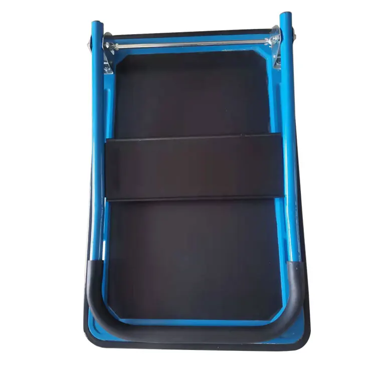 150kg iron flatbed trolley body lightweight armrest folds