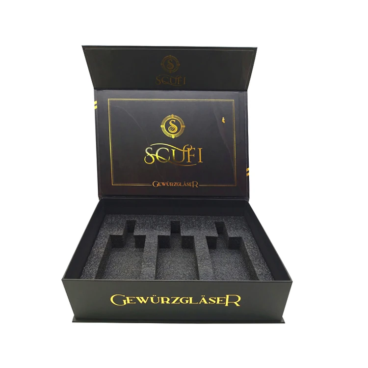 Custom Logo Wholesale Empty Retail Apothecary jar packing box Sauce Seasonings Condiments Bottle Hot Sauce Packaging Box