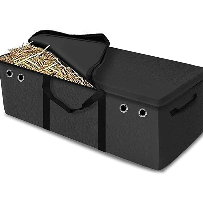 Extra Large Tote Hay Bale Carry Bag Premium Durable Feed Horse Hay Bale Storage Bag