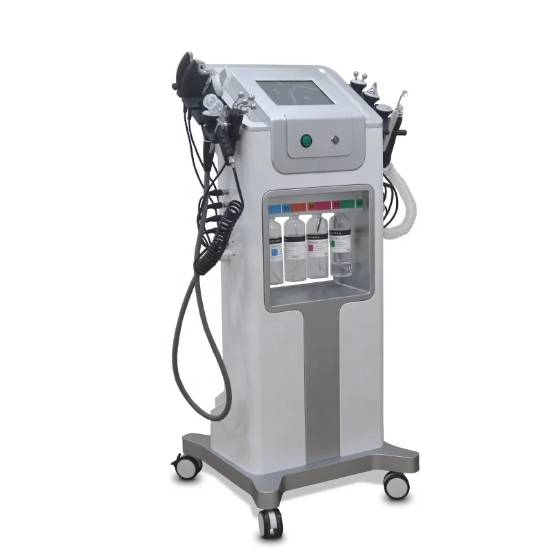 8 In1 Hydro Dermabrasion Facial Machine Diamond Skin Care Face Cleaning Hydro Microdermabrasion Facial Beauty Instrument