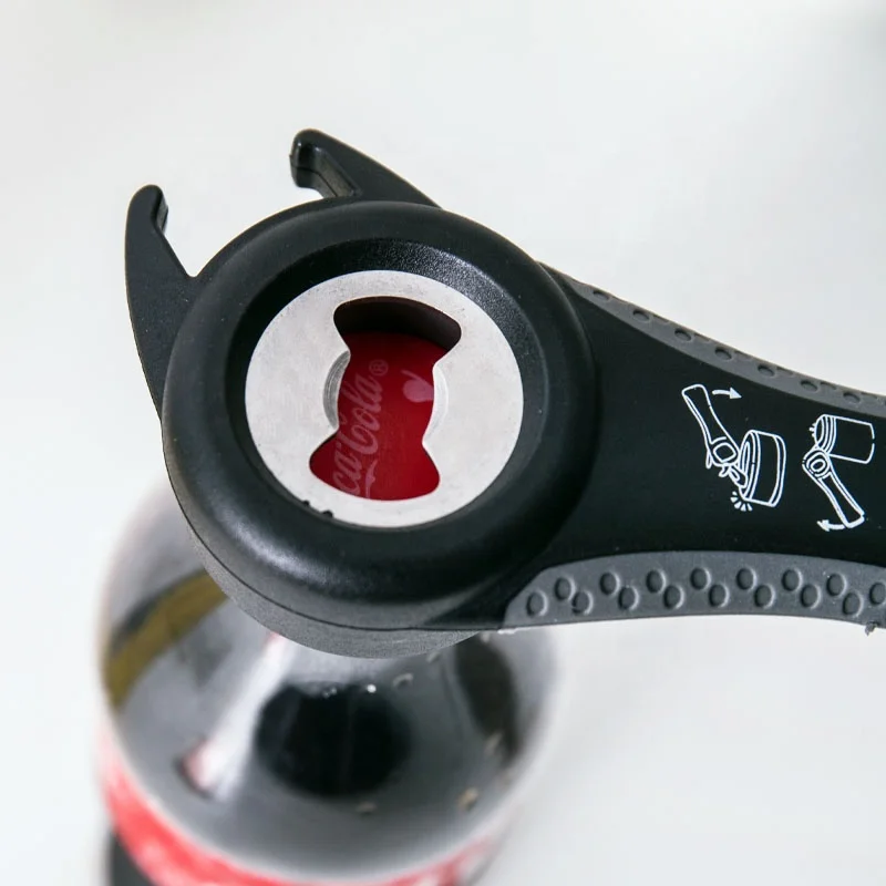 2023 New Design Cool Kitchen Gadgets Good Grip Portable Custom 5 in 1 Bottle Opener Keychain Beer Opener