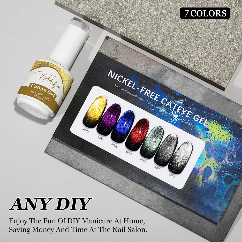 CaiXuan  Private Label Very Good  Nickel-Free Cateye Gel UV Wholesale Nail Cat Eye Polish Gel