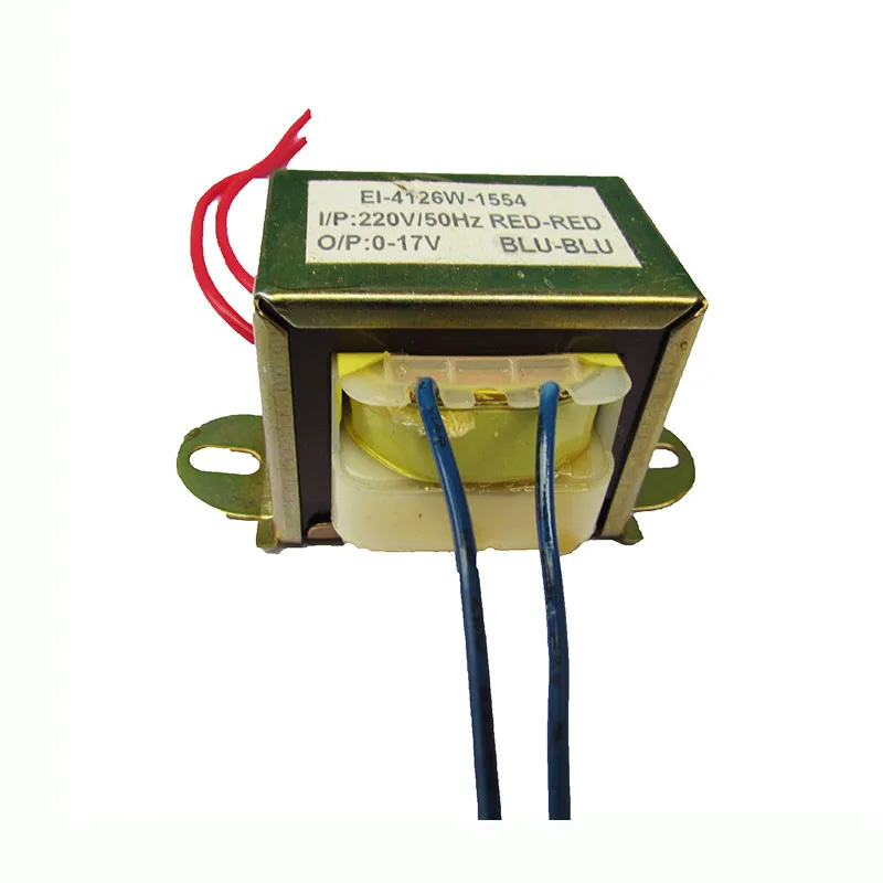 220V 50Hz EI 41 Capacitor Voltage Current Power Supply Transformer