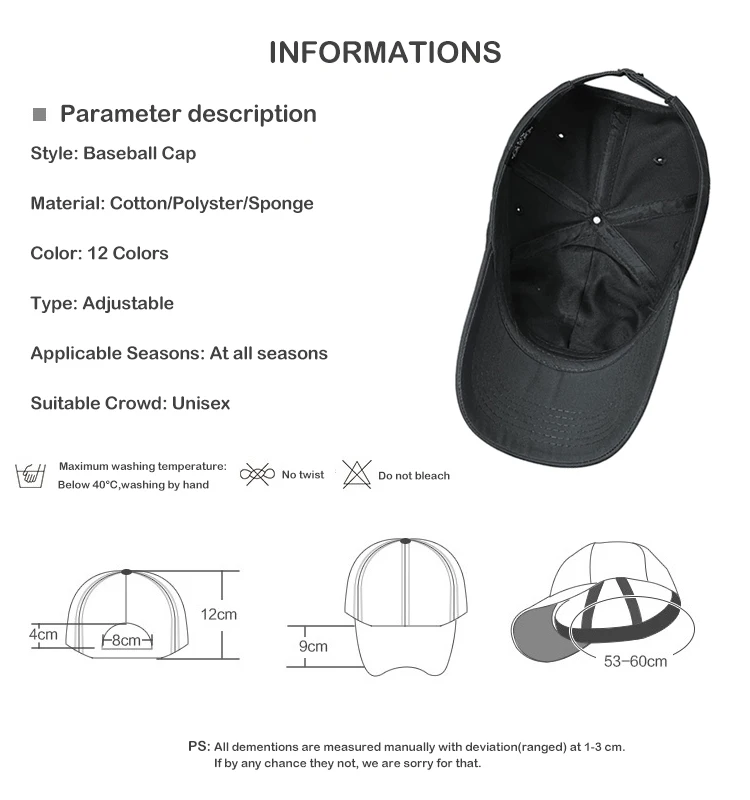 Custom Flag Snapback Hat Adjustable Sports Caps Unisex Vintage Baseball Cap