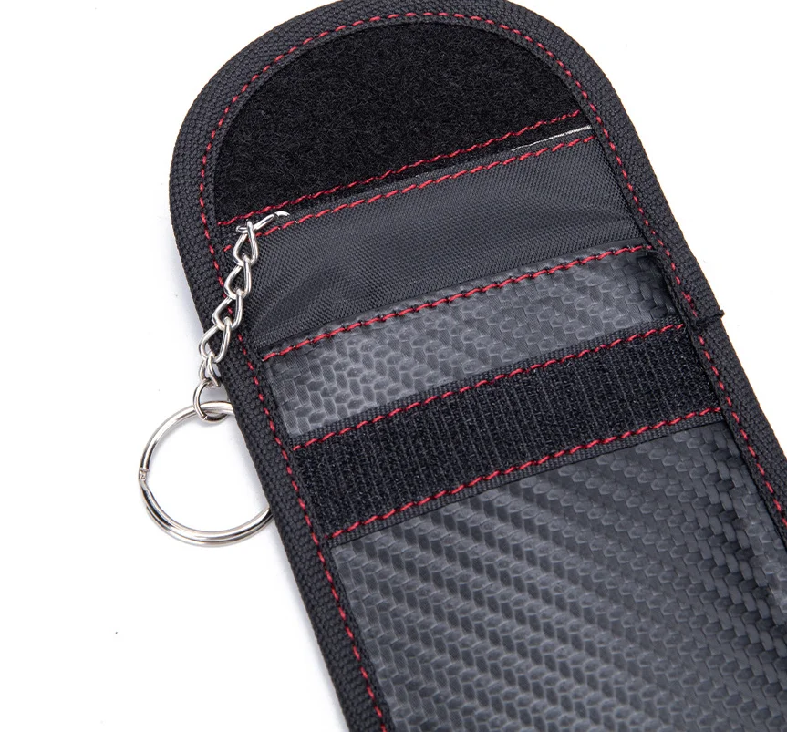 China manufacturer wholesale signal blocker blocking faraday pouch for car keys faraday bag
