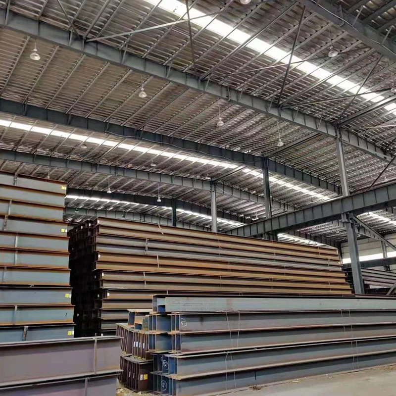 Стальное обеспечение W6x15 W8x35 Ss400 Ss490 черная китайская строительная техника DIN H балка из