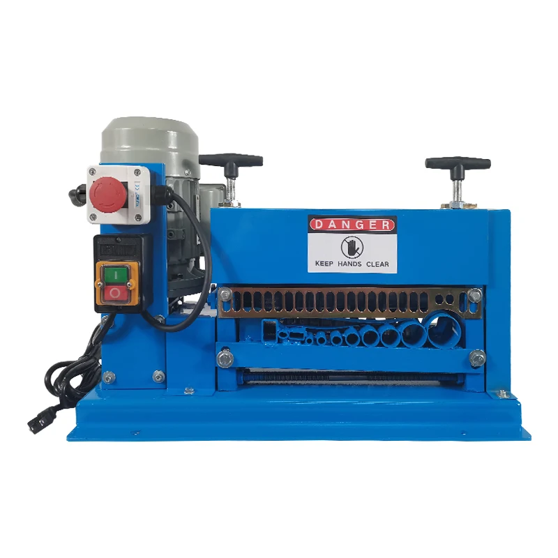 2024 New Design Electric Cable Manufacturing Equipment Flat Cable Cutting and Scrape Wire Stripping Machine