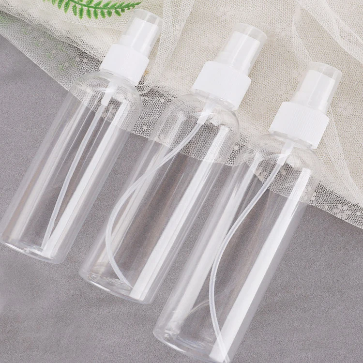 
Wholesale empty clear color 100ml 1oz 2oz 4oz plastic spray bottles for medical disinfection alcohol 