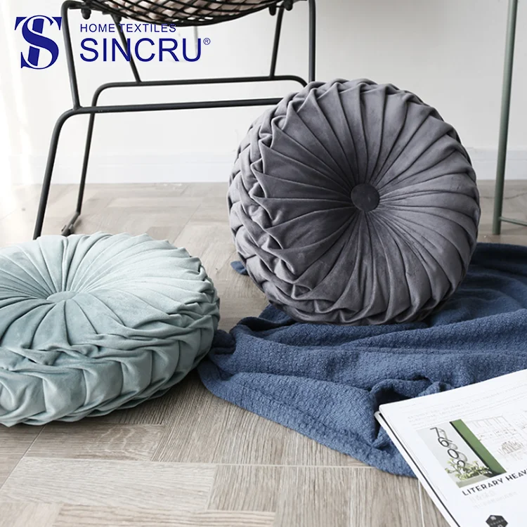 Unique Home Design Decorative Round Pumpkin Pillows