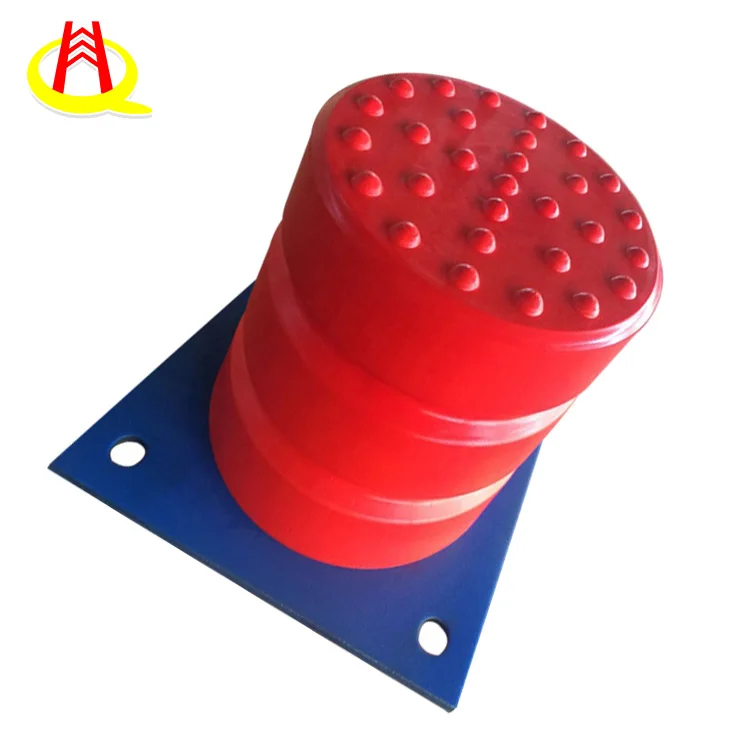 Bolt Type Lifting Buffer Overhead Crane Polyurethane Stopper / Pressure Snubber / Shock Absorber / Dashpot