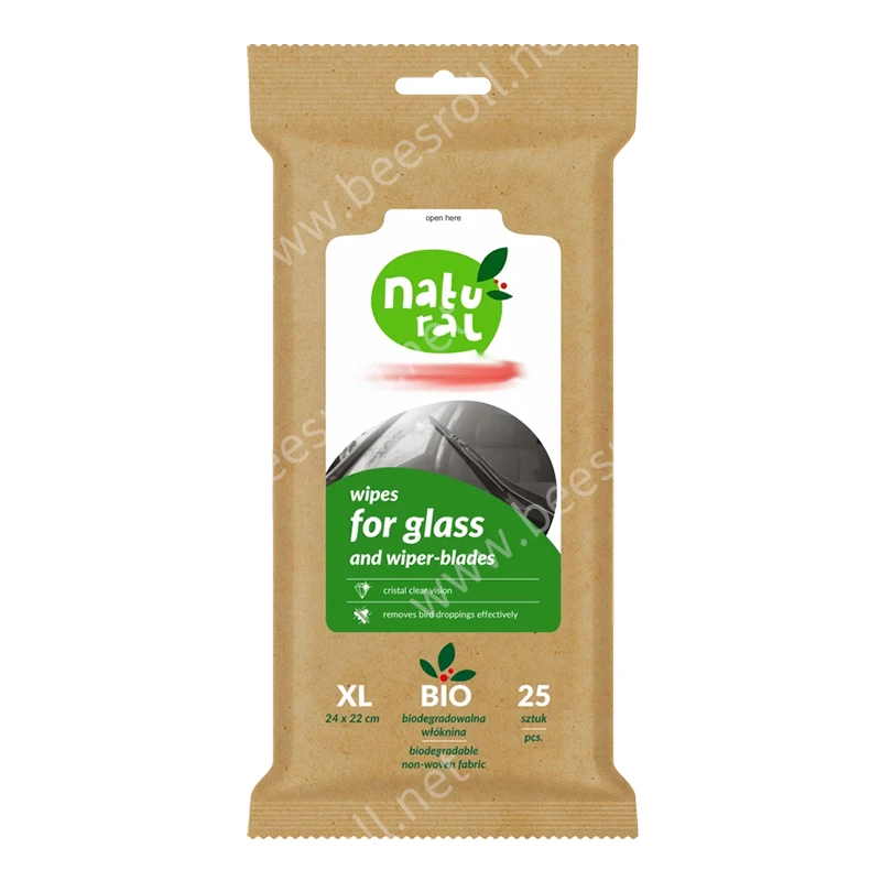 Lint-Free and Ammonia-Free Large Car Window Wipes Tint Safe Streak Free Windows, Mirrors, and Glass for Home and Auto