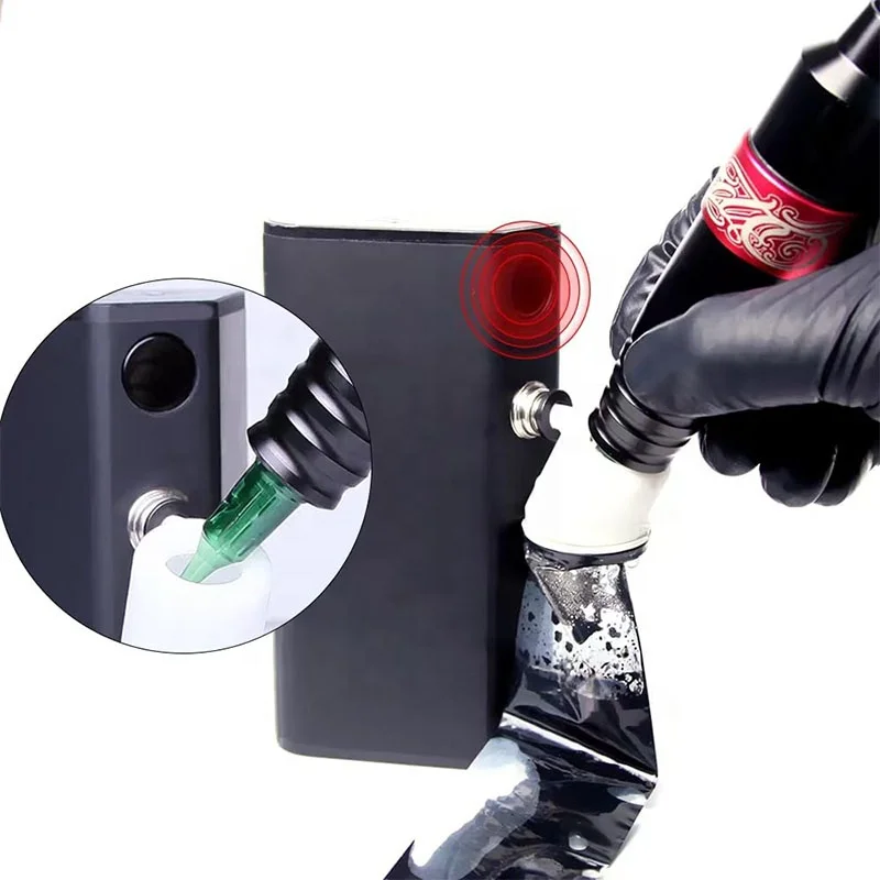 New Tattoo And Permanent Makeup Accessories Wireless Tattoo Needle Cleaning Machine Powerful Motor Tattoo Needle Washer