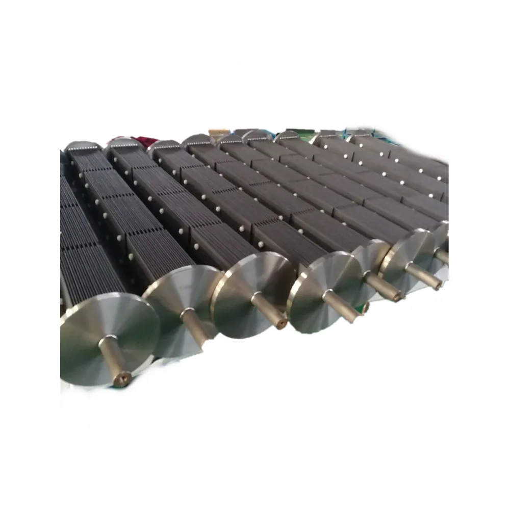 Baoji customized  MMO ruthenium coated titanium electrodes Electrolysis cell supplier