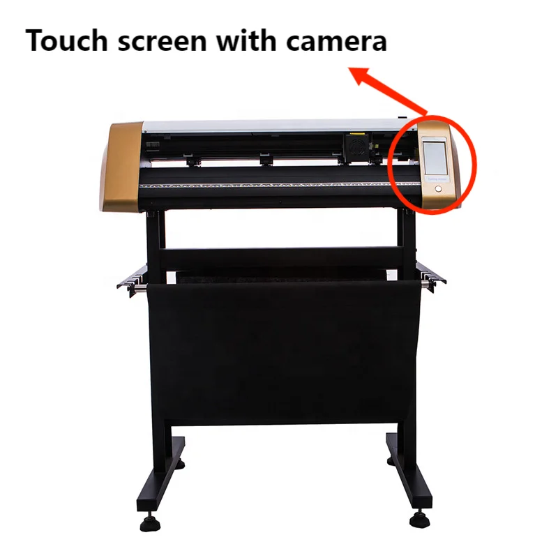 375mm 720mm 1350mm  Laser optical  stepper motor Auto  Contour Cutting Plotter Vinyl Cutter Plotter With High Quality