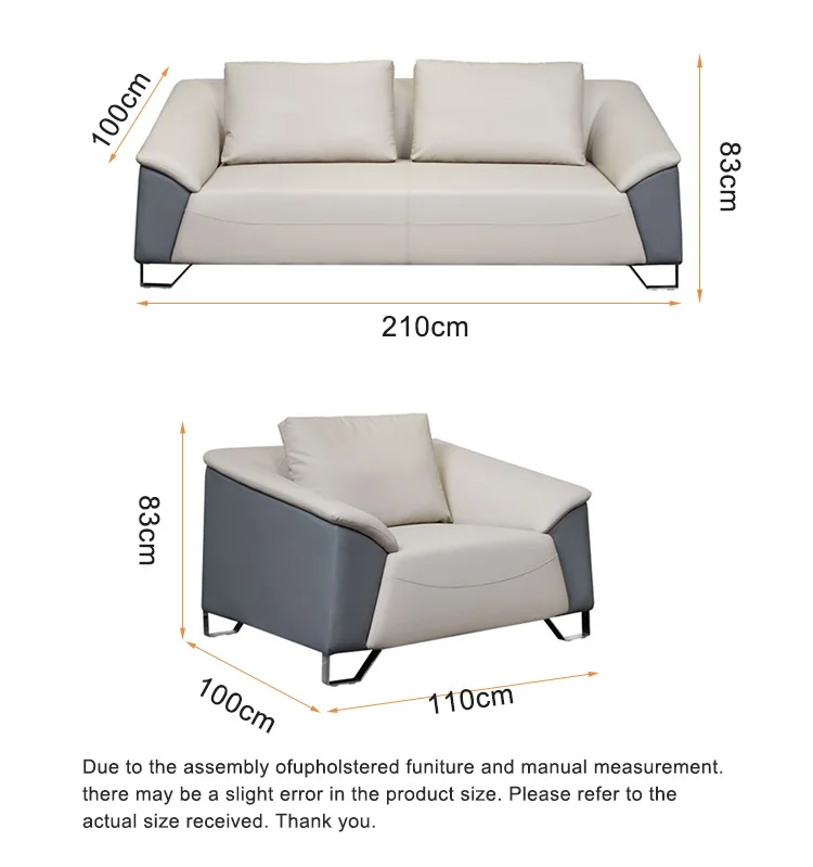 Designer Home Furniture Ceo Office Sofa Set Single Chair Leather Low Price Office Sofa Design