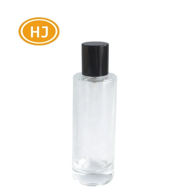 
30/35/50 ml Brand Name Customize China Supplier Empty Frost Round ClearGlass Perfume Spray Bottle Wholesale With Magnetic Cap 