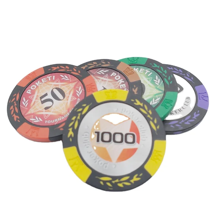 40 мм дизайн под заказ Радиочастотная Идентификация покер для