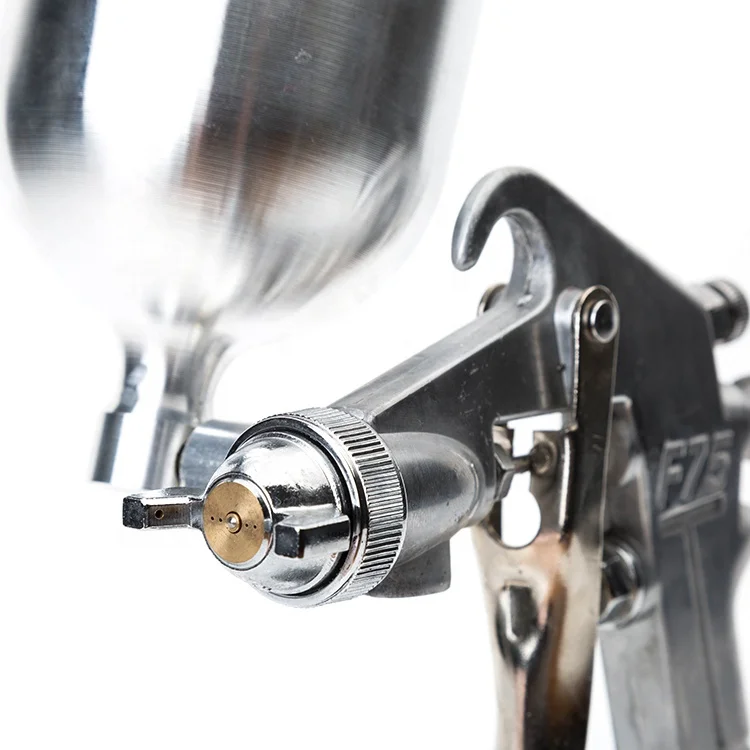 Humidifier F-75G High Quality Air Spray Painting Gun with Aluminum 400ml Kettle