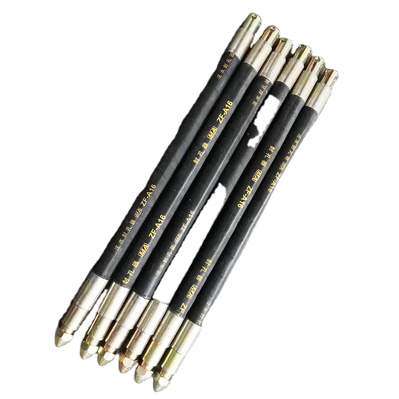 Hole sealing device of coal seam water injection air-filled packer