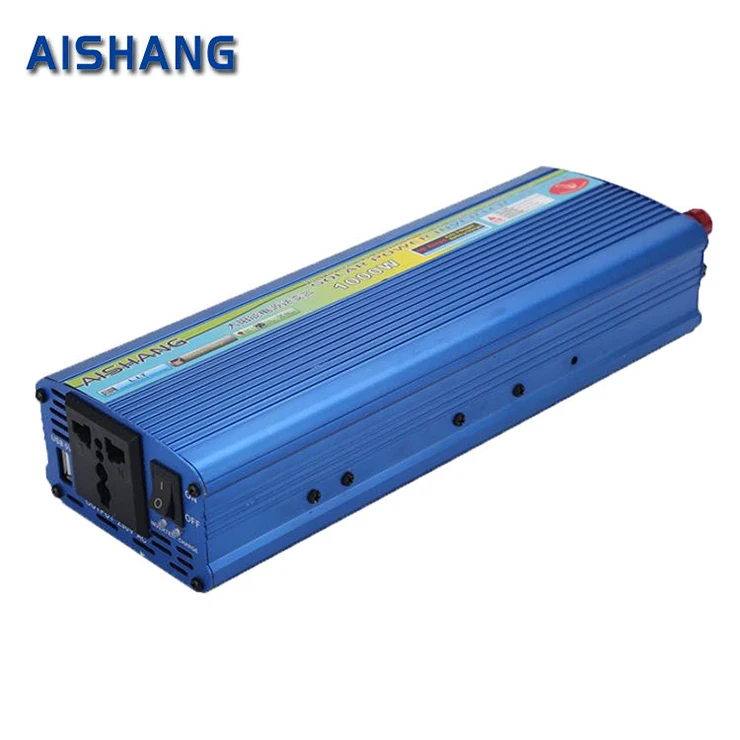 AISHANG 500W-3000W Output Power and DC/AC Inverters Type 500W Solar Inverter UPS Modified Power Converter with Charger