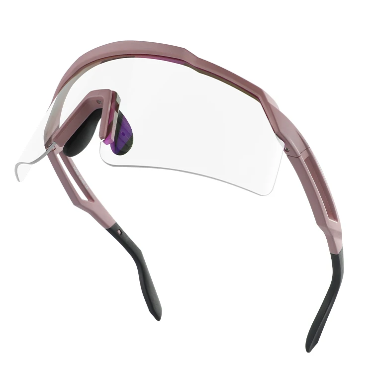 Anti Fog TR90 Comfortable Cycling Sunglasses Photochromic Lenses Sport Sunglasses for Outdoor Sports Baseball Bicycle Running