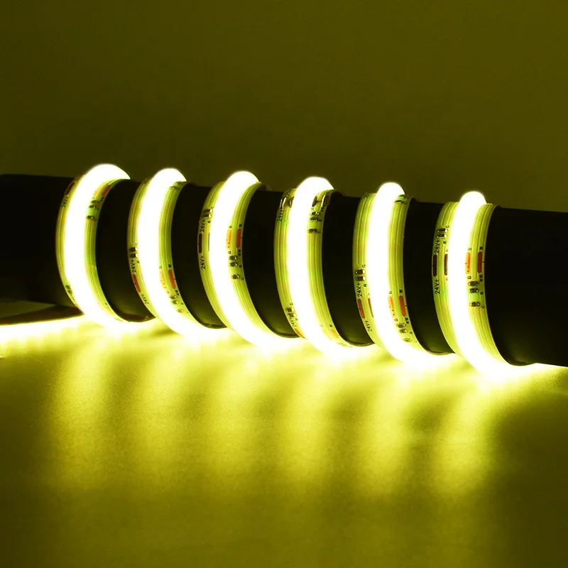 Dotless RGBWWCW COB светодиодная полоса высокой плотности 840 чипы/м RGBWW фары RGBCCT веревка RGBIC подсветка