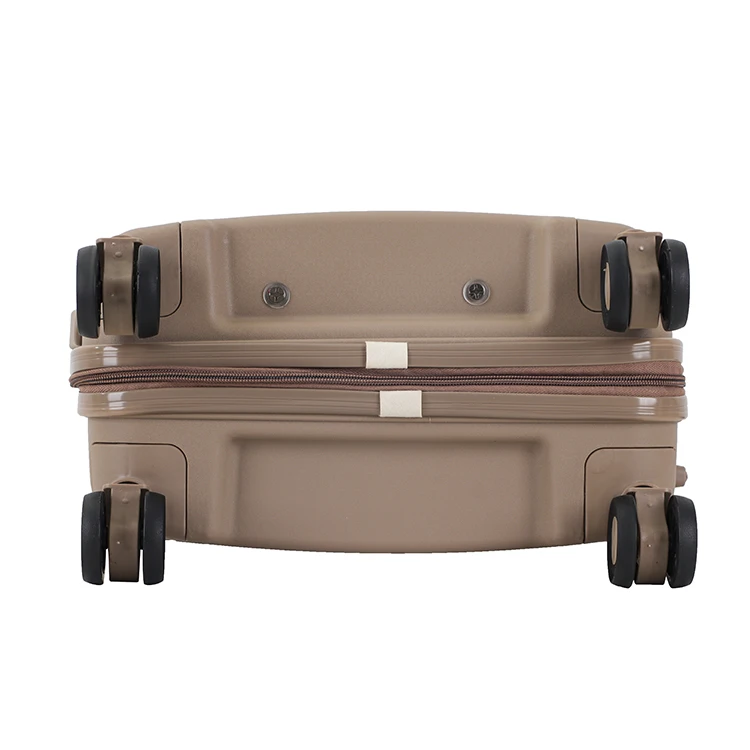 5 pieces hard plastic carry on trolley bag sets travel suitcase luggage set with 4 wheel