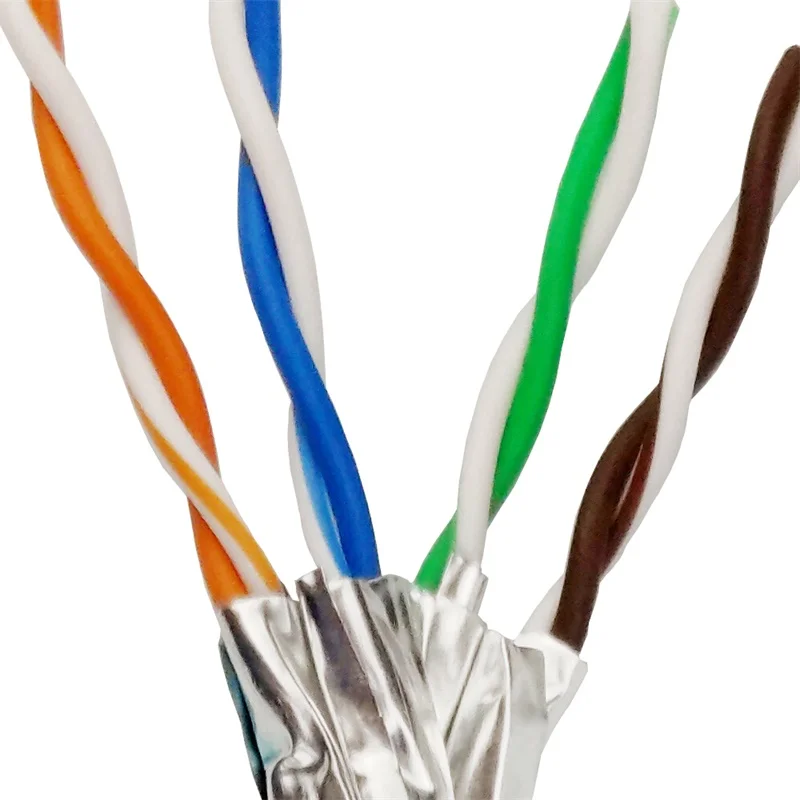CAT 7 4Pair 1000FT 23AWG Lan Cable Network Cable Copper or CCA SFTP Cat7 Cable