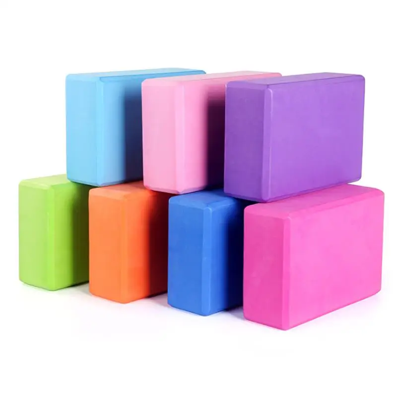 
180g Gym Fitness EVA Yoga Block Colorful Foam Block Brick for Exercise Workout Training Bodybuilding Equipment 
