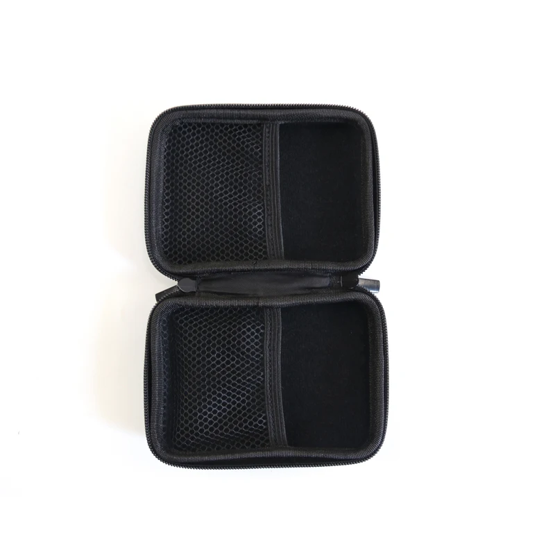 Wholesale Blue Wired Earphone Box Square Bluetooth Earphone Carrying Bag EVA Wireless Earphone Case